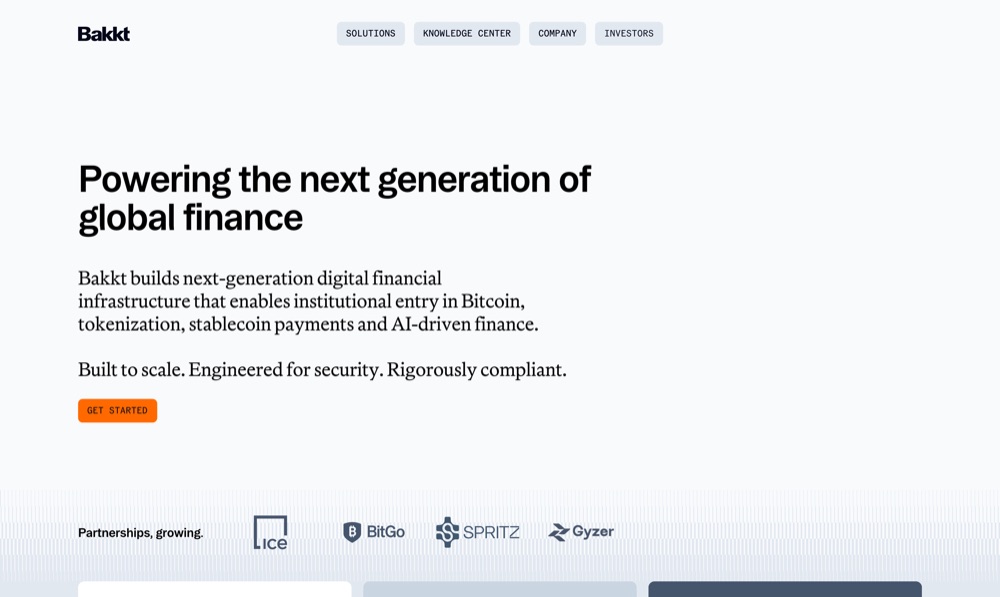 Bakkt call to action: Book Your Consult.